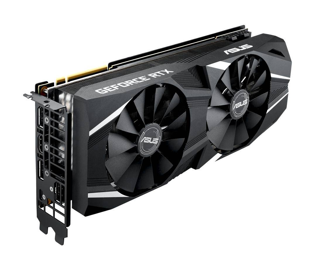 Rca Informatique - image du produit : GF DUAL-RTX2080TI-O11G PCIE3 11GB GDDR6DP3 HDMI USB-C         IN