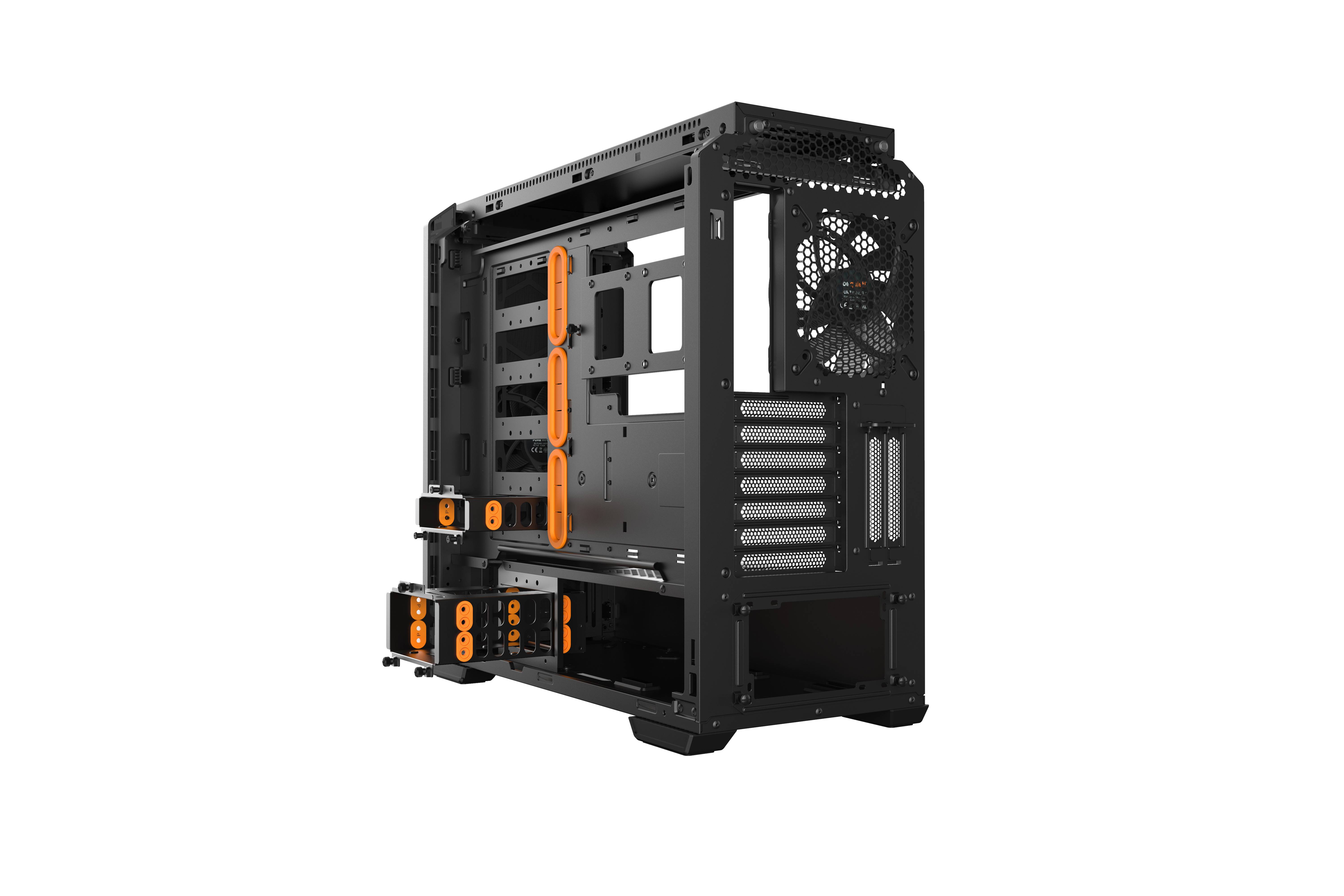 Rca Informatique - image du produit : SILENT BASE 601 MIDI TOWER ATX M-ATX MINI-ITX ORANGE