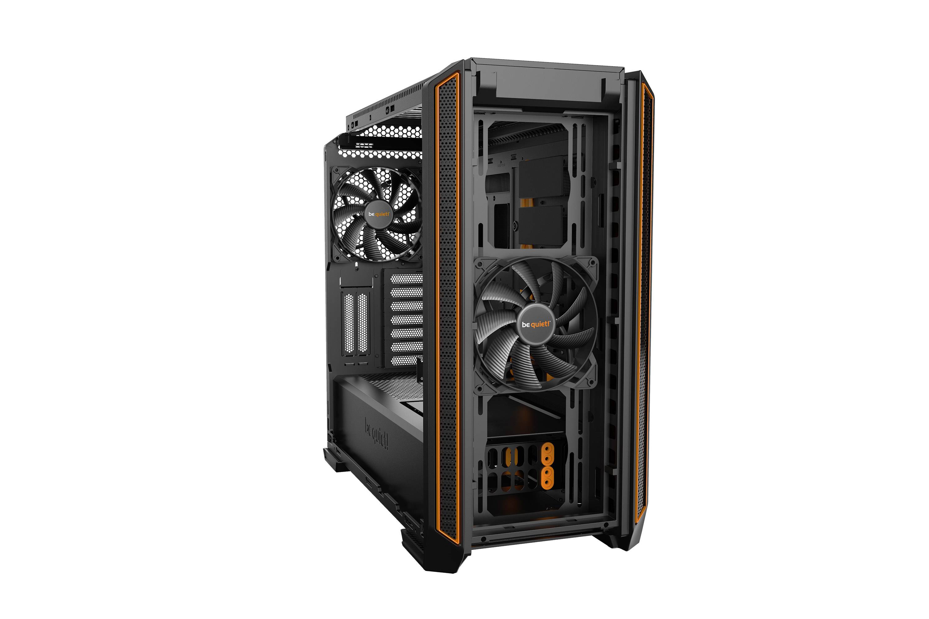 Rca Informatique - image du produit : SILENT BASE 601 MIDI TOWER WIND ATX M-ATX MINI-ITX ORANGE