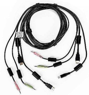 Rca Informatique - Image du produit : CABLEASSY1 HDMI 1 USB 2 AUDIO6FT SV220H SV240H