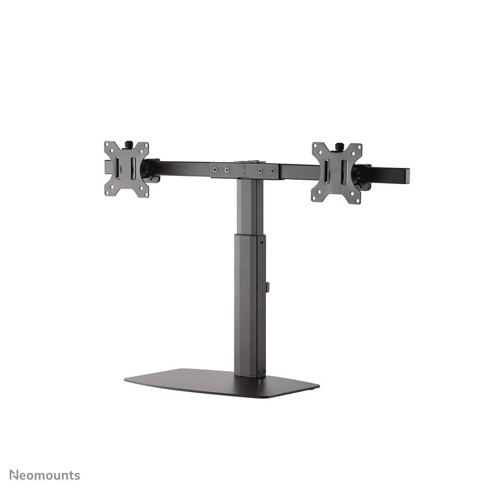 Rca Informatique - image du produit : DESK MOUNT DUAL 19-27IN BLACK STAND 75X75TO100X100