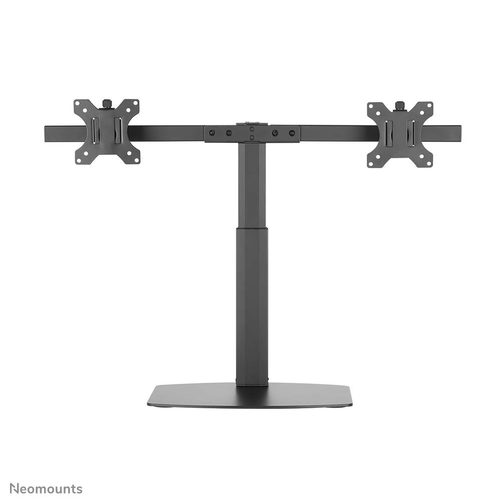 Rca Informatique - image du produit : DESK MOUNT DUAL 19-27IN BLACK STAND 75X75TO100X100