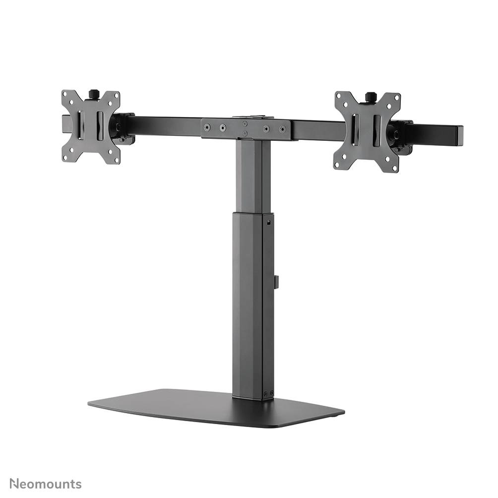 Rca Informatique - image du produit : DESK MOUNT DUAL 19-27IN BLACK STAND 75X75TO100X100