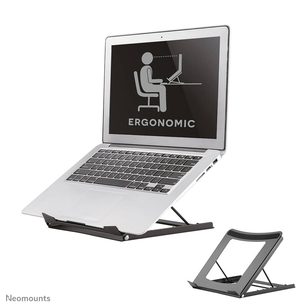 Rca Informatique - Image du produit : LAPTOP DESK STAND ERGONOMIC 5 STEPS