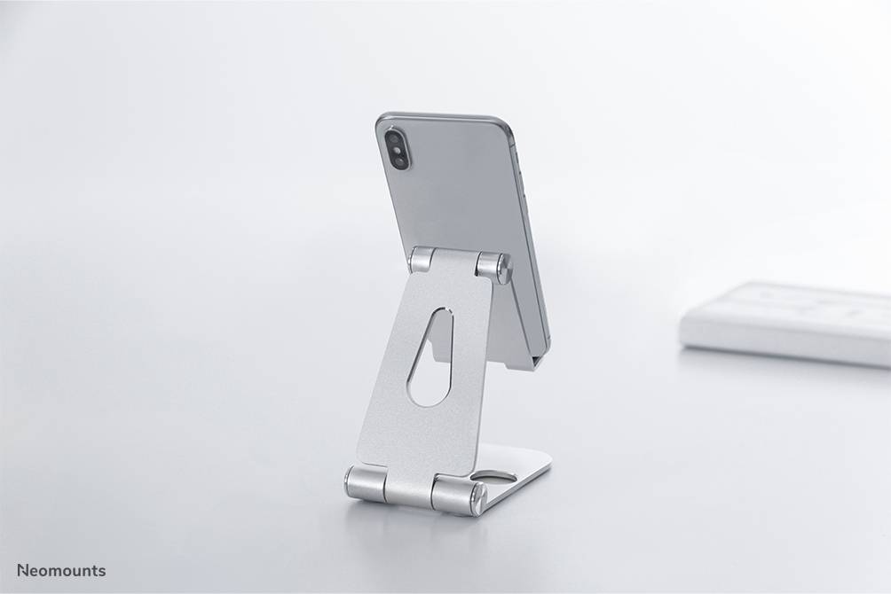 Rca Informatique - image du produit : NEWSTAR PHONE DESK STAND (SUITED FOR PHONES UP TO 10)