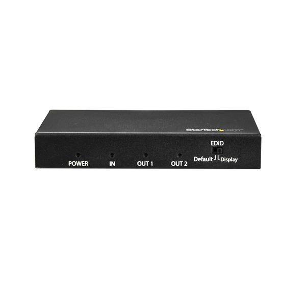 Rca Informatique - image du produit : 2 PORT 4K HDMI SPLITTER 1X2 WAY HDMI 2.0 SPLITTER