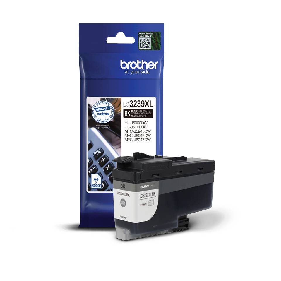 Rca Informatique - image du produit : LC-3239XLBK INK CARTRIDGE BLACK F/HL-J6000DW/J6100DW MFC-J5945DW