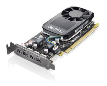 Rca Informatique - Image du produit : NVIDIA QUADRO P620 2GB MINIDPX4 F/ THINKSTATION SFF LP BRACKET