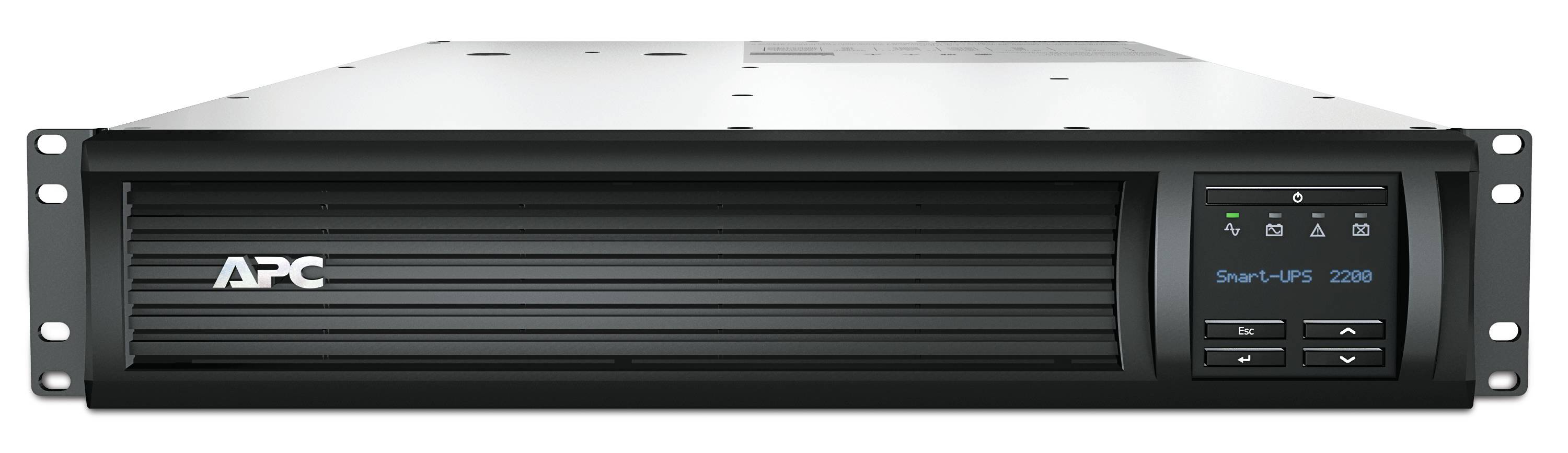 Rca Informatique - Image du produit : SMART-UPS 2200VA LCD RM 2U 230V WITH SMARTCONNECT IN IN