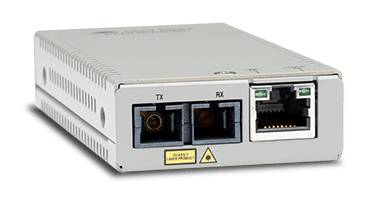 Rca Informatique - image du produit : TAA 10/100TX TO 100X/SC SINGLE MODE MINI MEDIA RATE CONVERTER