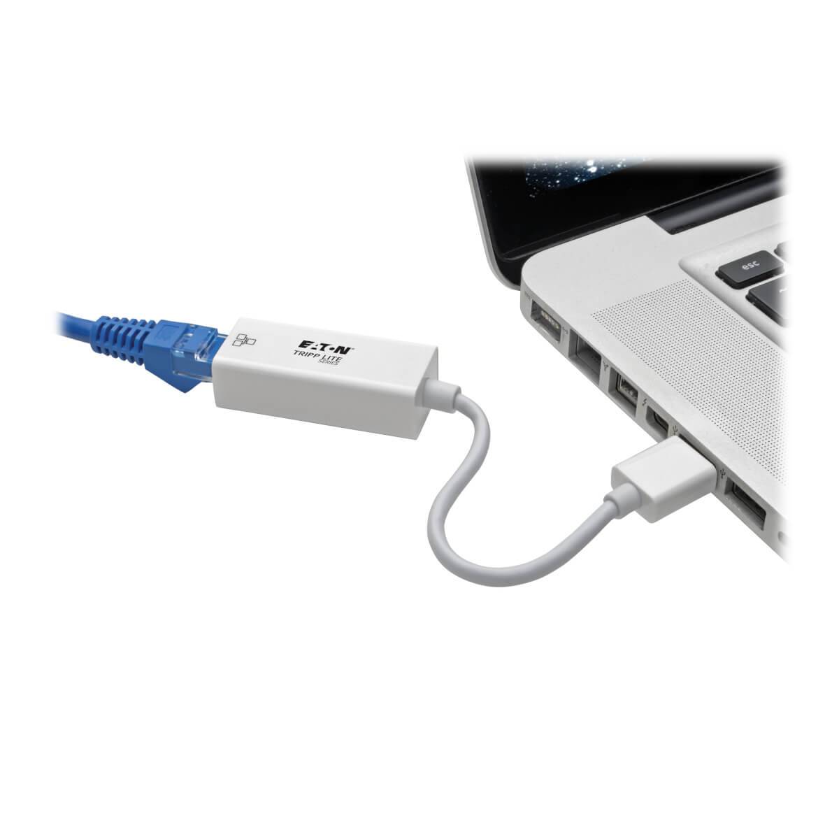 Rca Informatique - image du produit : USB 3.0 TO GIGABIT ETHERNET NIC