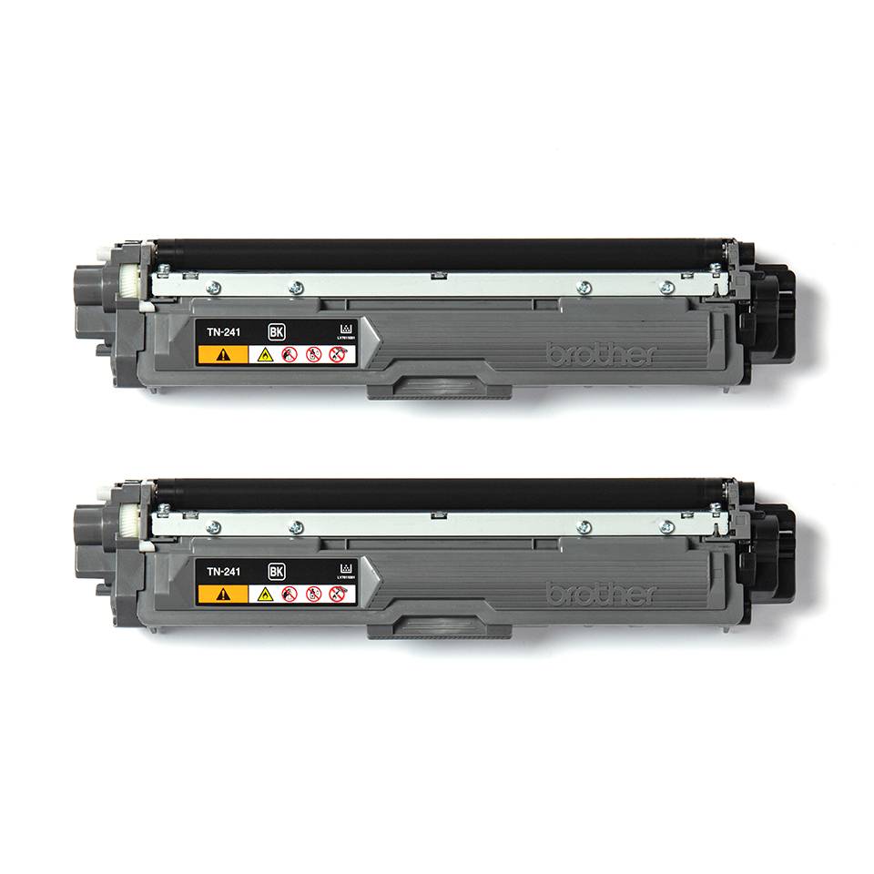 Rca Informatique - image du produit : TN241BKTWIN BLACK TONER CARTRIDGE ISO YIELD 2 X 2 500 PA