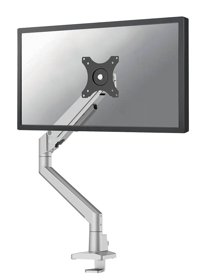 Rca Informatique - Image du produit : NEXT SLIM DESK MOUNT SINGLE DISPLAY TOPFIX CLAMP/GROMM SILVE