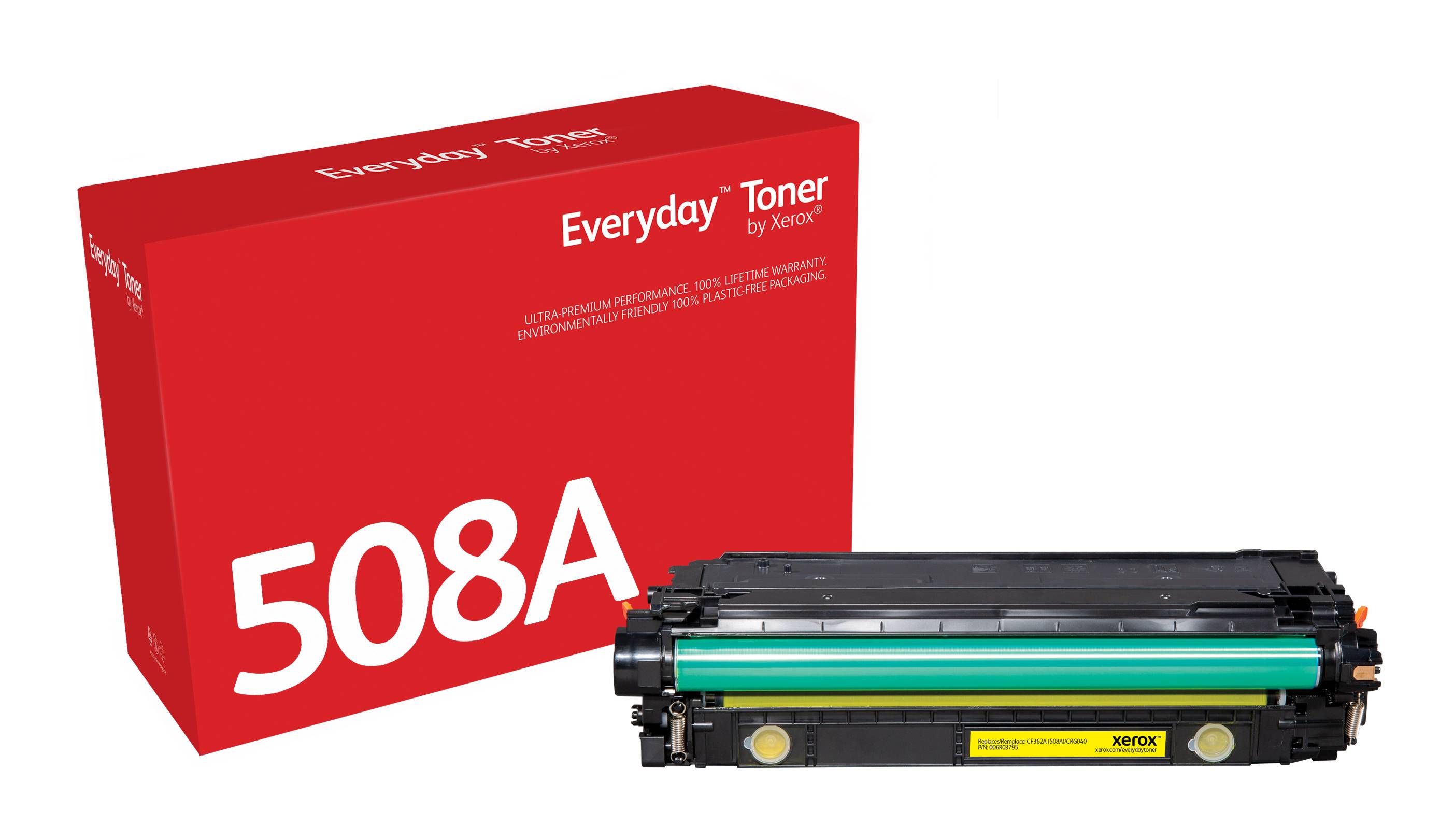 Rca Informatique - Image du produit : YELLOW TONER CARTRIDGE LIKE HP 508A FOR COLOR LASERJET