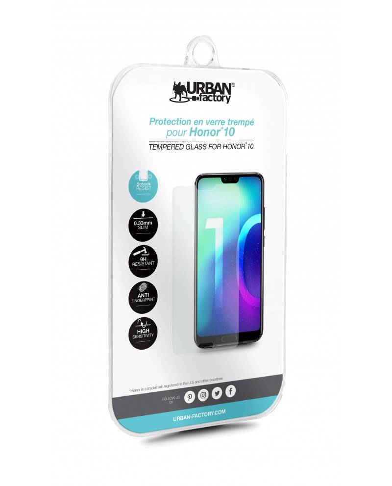 Rca Informatique - image du produit : TEMPERED GLASS PROTECTION FOR HONOR 10