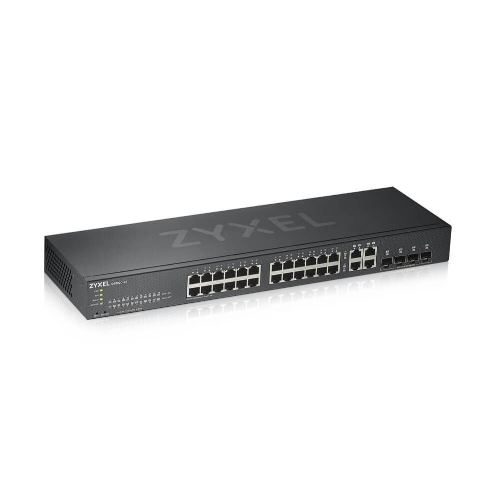 Rca Informatique - image du produit : 28 PORT SMART MGD GB SWITCH WEB + CLOUDMGD USABLE