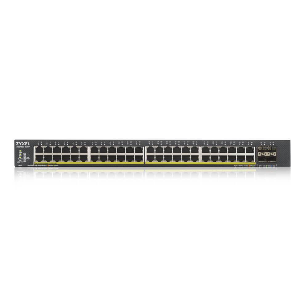 Rca Informatique - image du produit : 52 PORT SMART MGD POE+ SWITCH WEB + CLOUDMGD USABLE