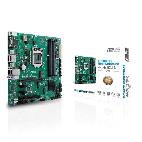 Rca Informatique - Image du produit : PRIME Q370M-C/CSM S1151 Q370 MATX SND+GLN+U3.1+M2 6GB/S DDR4  IN