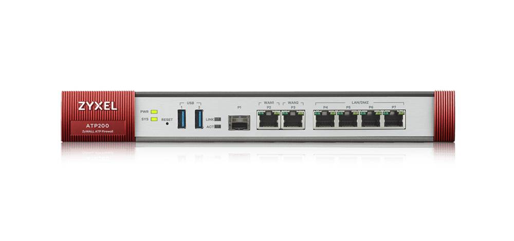 Rca Informatique - image du produit : ZYXEL ATP 10/100/1000 2WAN 4LAN/DMZ PORTS 1SFP