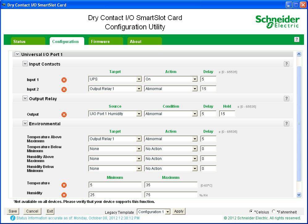 Rca Informatique - image du produit : DRY CONTACT I/O SMARTSLOT CARD .