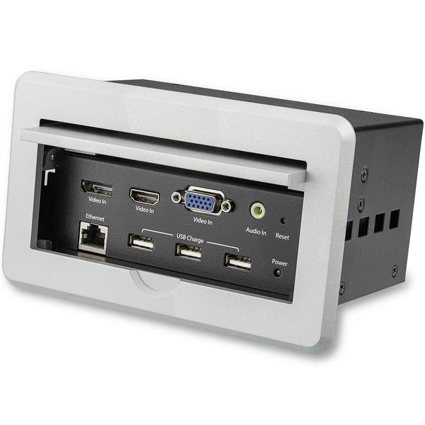 Rca Informatique - image du produit : CONFERENCE TABLE BOX - A/V CONNECTIVITY - LAN-USB CHARGING