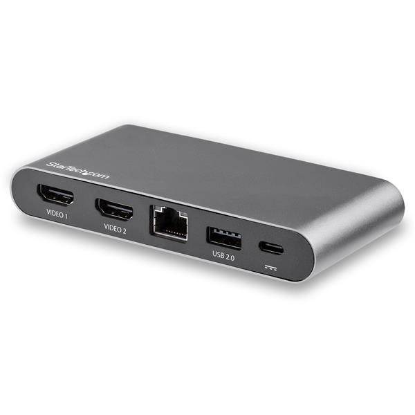 Rca Informatique - Image du produit : USB C MULTIPORT ADAPTER - DUAL MONITOR - 2X4K HDMI - WINDOWS-PD