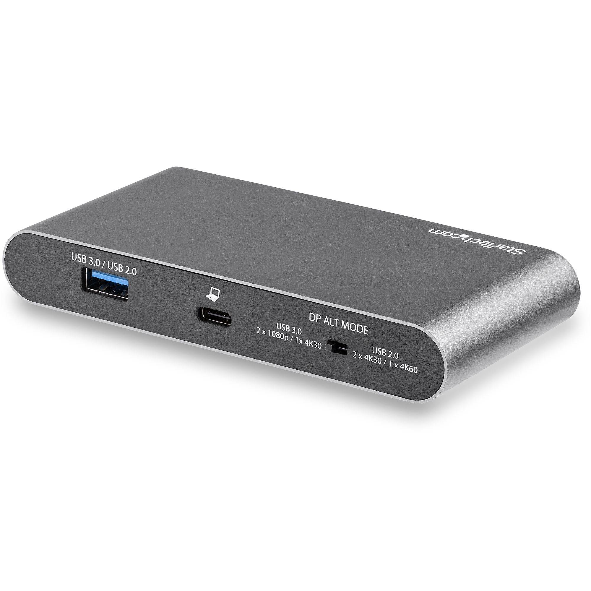 Rca Informatique - image du produit : USB C MULTIPORT ADAPTER - DUAL MONITOR - 2X4K HDMI - WINDOWS-PD