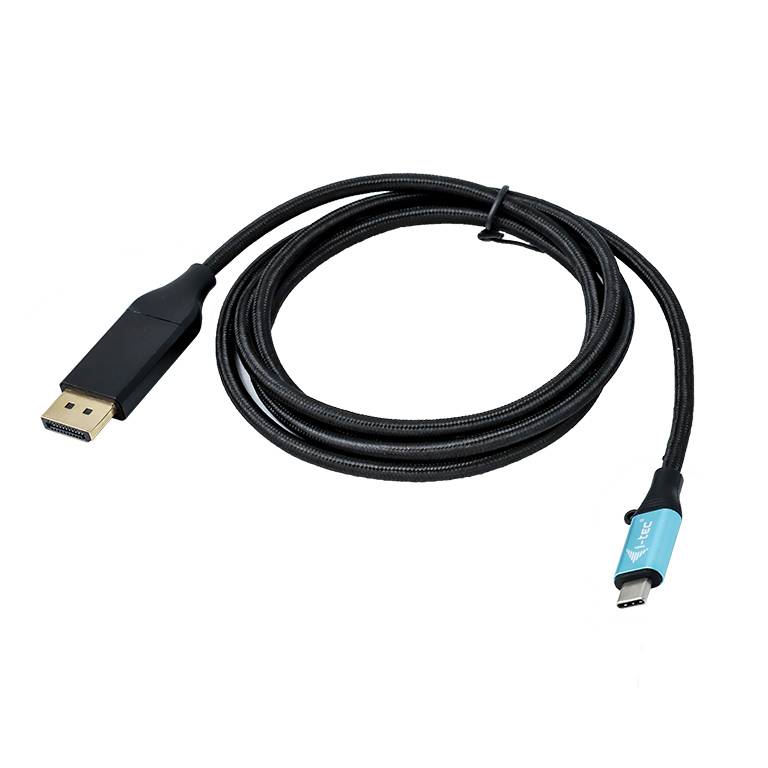 Rca Informatique - image du produit : I-TEC USB-C TO DP CABLE 150CM I-TEC USB-C TO DP 4K CABLE 150CM