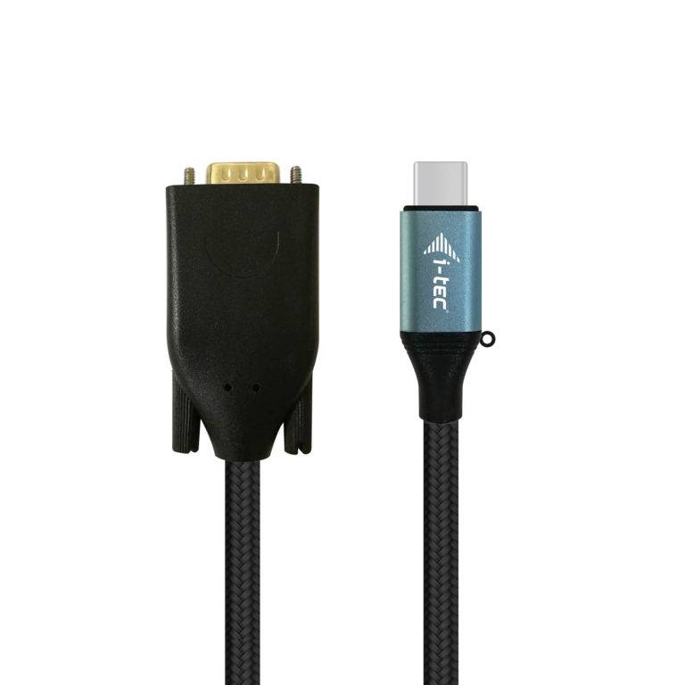Rca Informatique - Image du produit : I-TEC USB-C TO VGA 4K 150CM I-TEC USB-C TO VGA 4K 60HZ 150CM