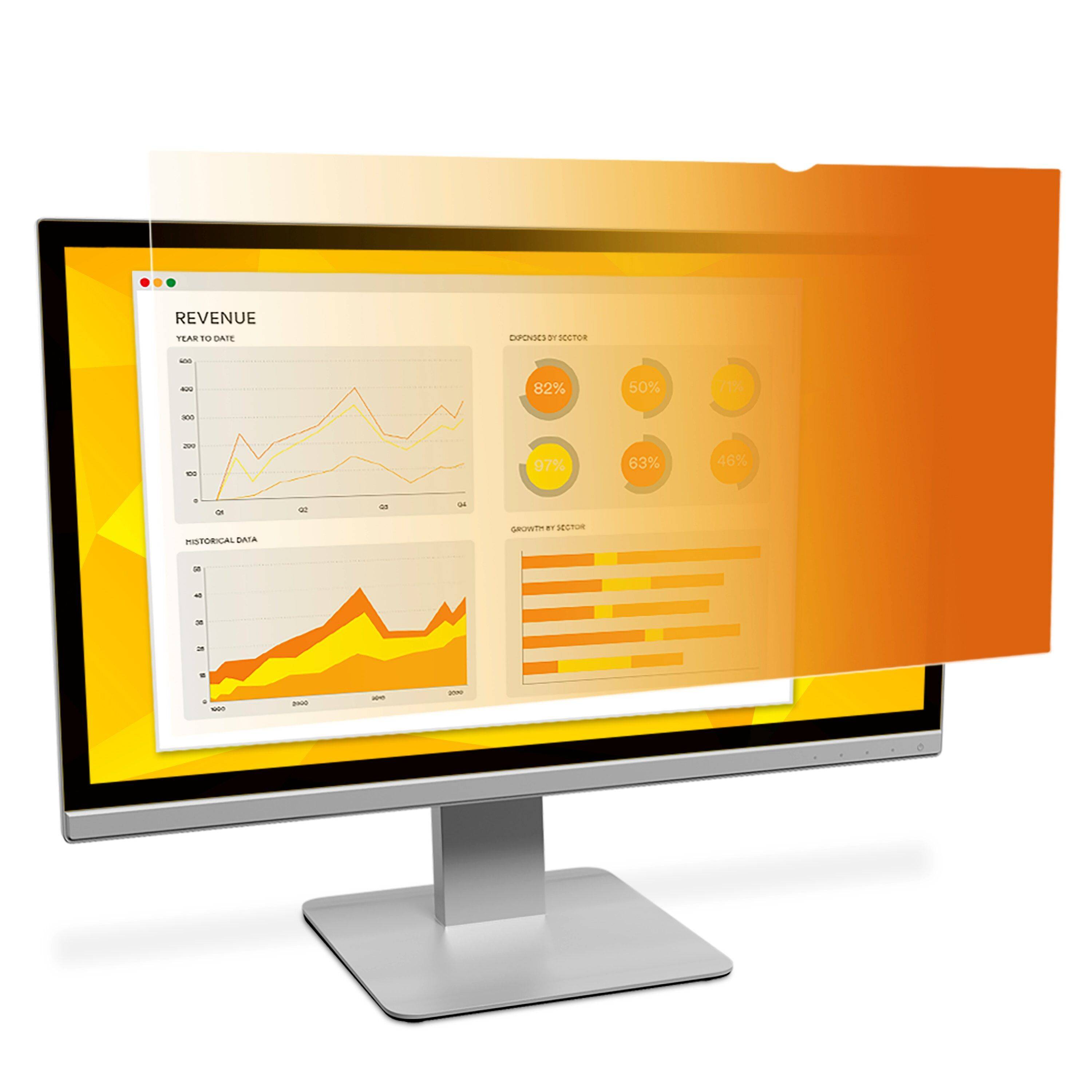 Rca Informatique - Image du produit : GOLD PRIVACY FILTER FOR 24IN WIDESCREEN MONITOR