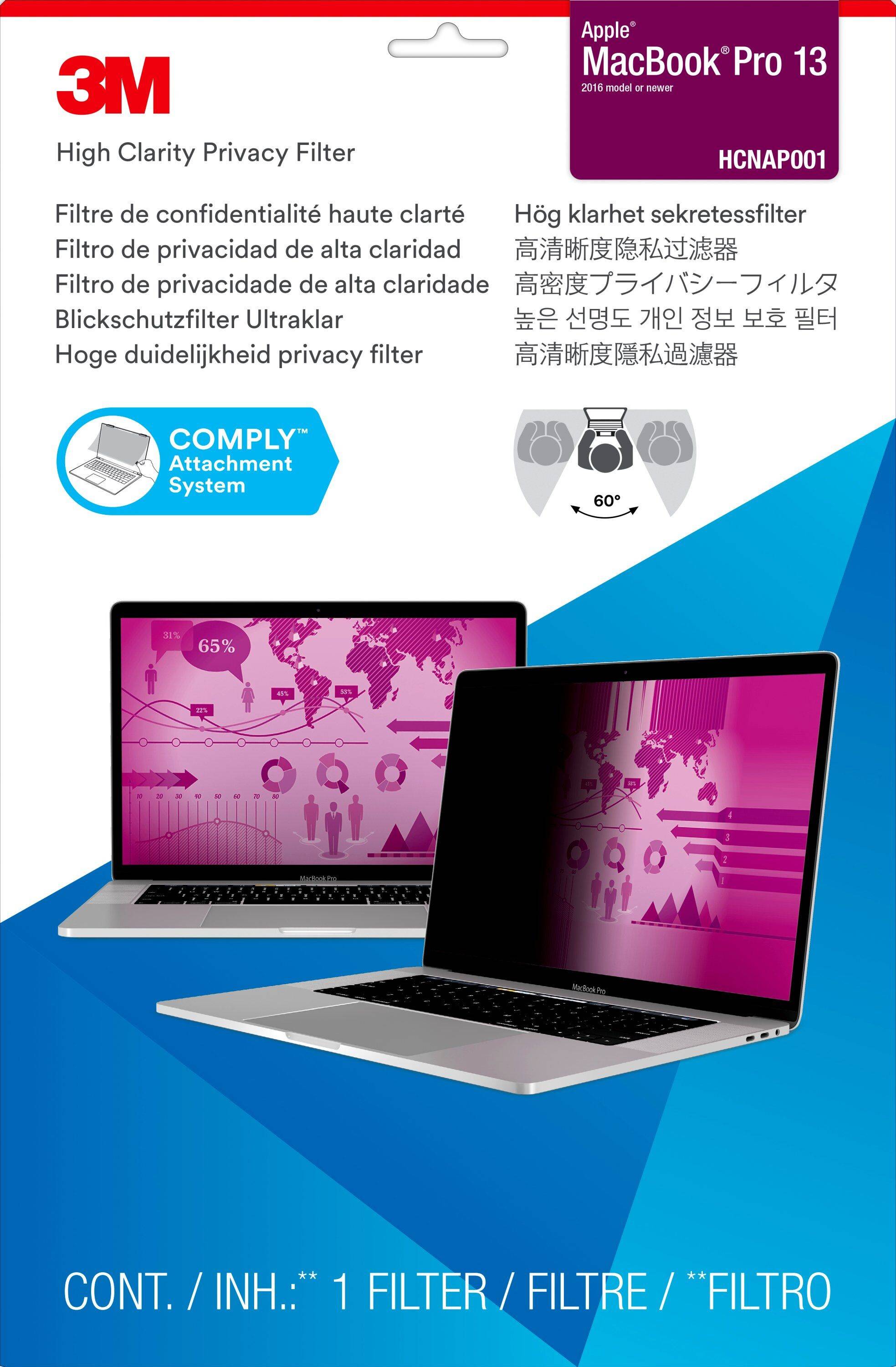 Rca Informatique - image du produit : PRIVACY FILTER FOR MACBOOK PRO 13IN