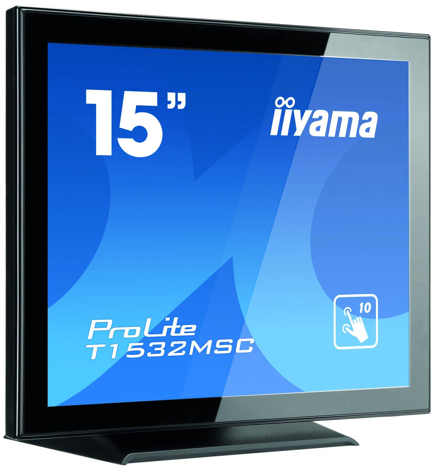 Rca Informatique - image du produit : T1532MSC-B5AG 700:1 8MS BLACK 15IN LCD-TOUCH 1024 X 768 4:3