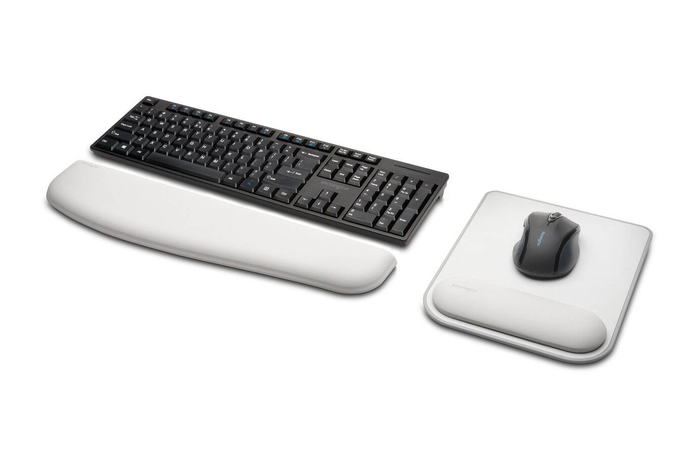 Rca Informatique - image du produit : ERGOSOFT MOUSEPAD W. WRIST REST FOR STANDARD MOUSE GREY