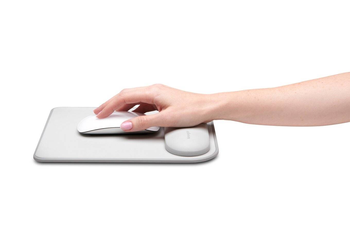 Rca Informatique - image du produit : ERGOSOFT MOUSEPAD W. WRIST REST FOR STANDARD MOUSE GREY