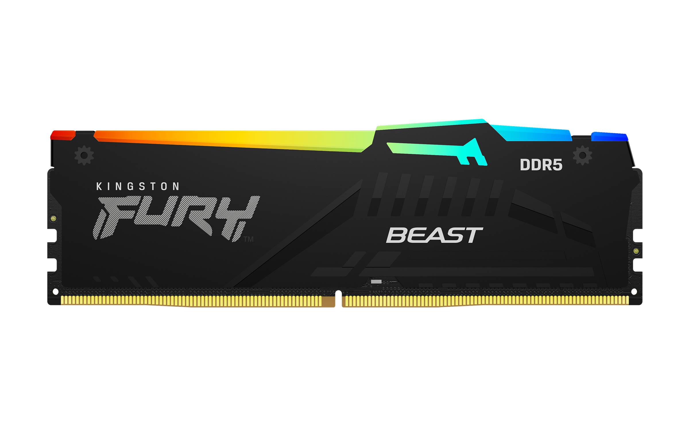 Rca Informatique - image du produit : 64GB DDR5 6000MT/S CL30 DIMM KIT OF 2 FURY BEAST RGB EXPO