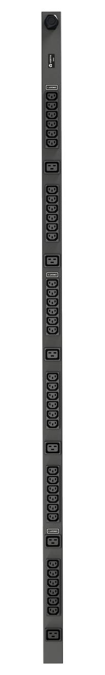 Rca Informatique - image du produit : GEIST RACK PDU BASIC 0U INPUT IEC 60309 230/400V 3X16A