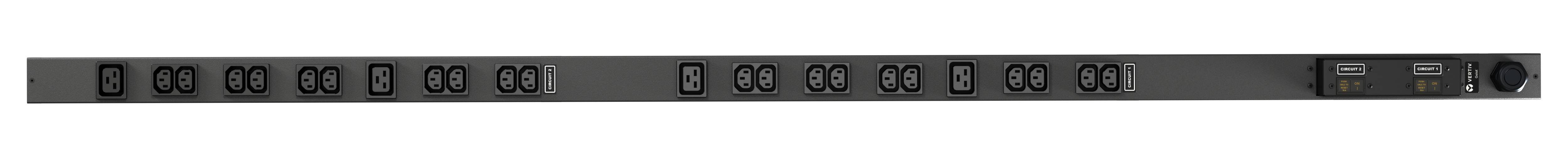 Rca Informatique - Image du produit : GEIST RACK PDU BASIC 0U INPUT IEC 60309 230V 32A OUTLETS