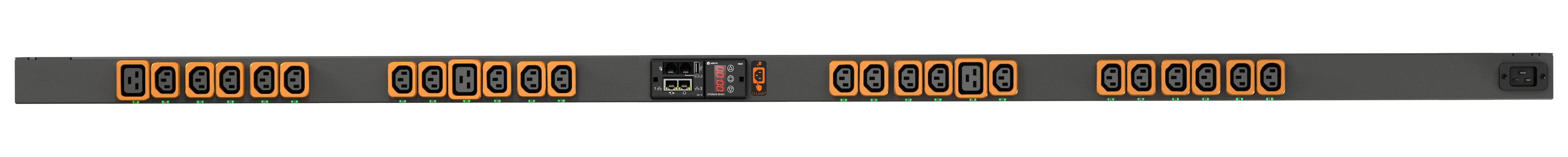 Rca Informatique - image du produit : GEIST RACK PDU SWITCHED UNIT LEVEL EC 0U INPUT IEC 60320