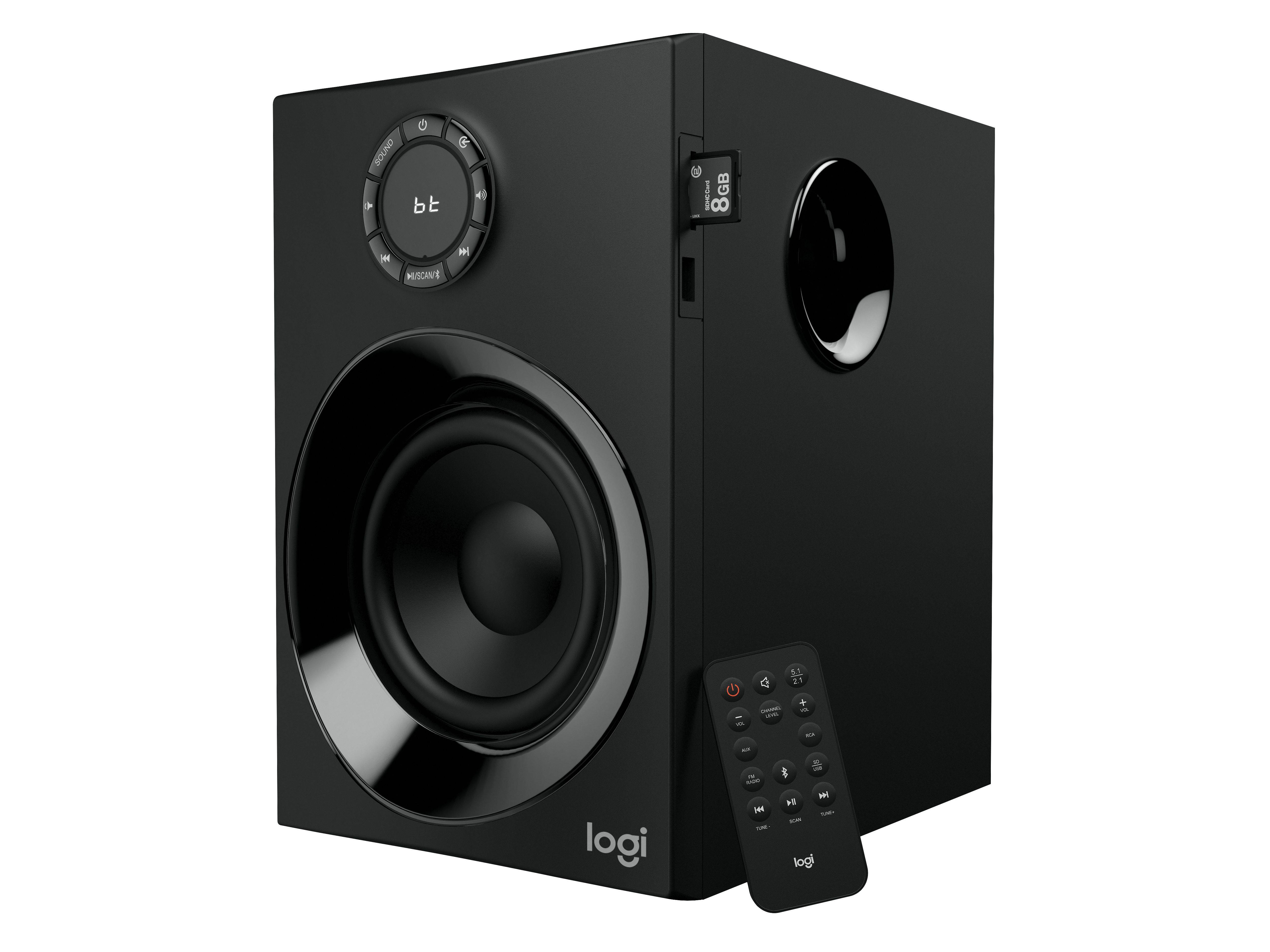 Rca Informatique - image du produit : LOGITECH Z607 5.1SURROUND SOUND WITH BLUETOOTH BLACK PLUGC EU