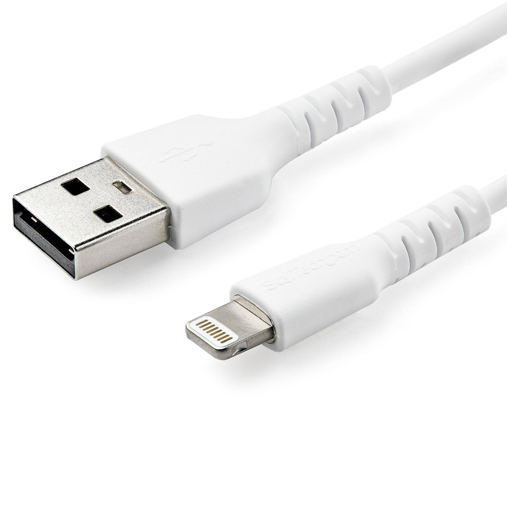 Rca Informatique - Image du produit : 1M USB TO LIGHTNING CABLE APPLE MFI CERTIFIED - WHITE