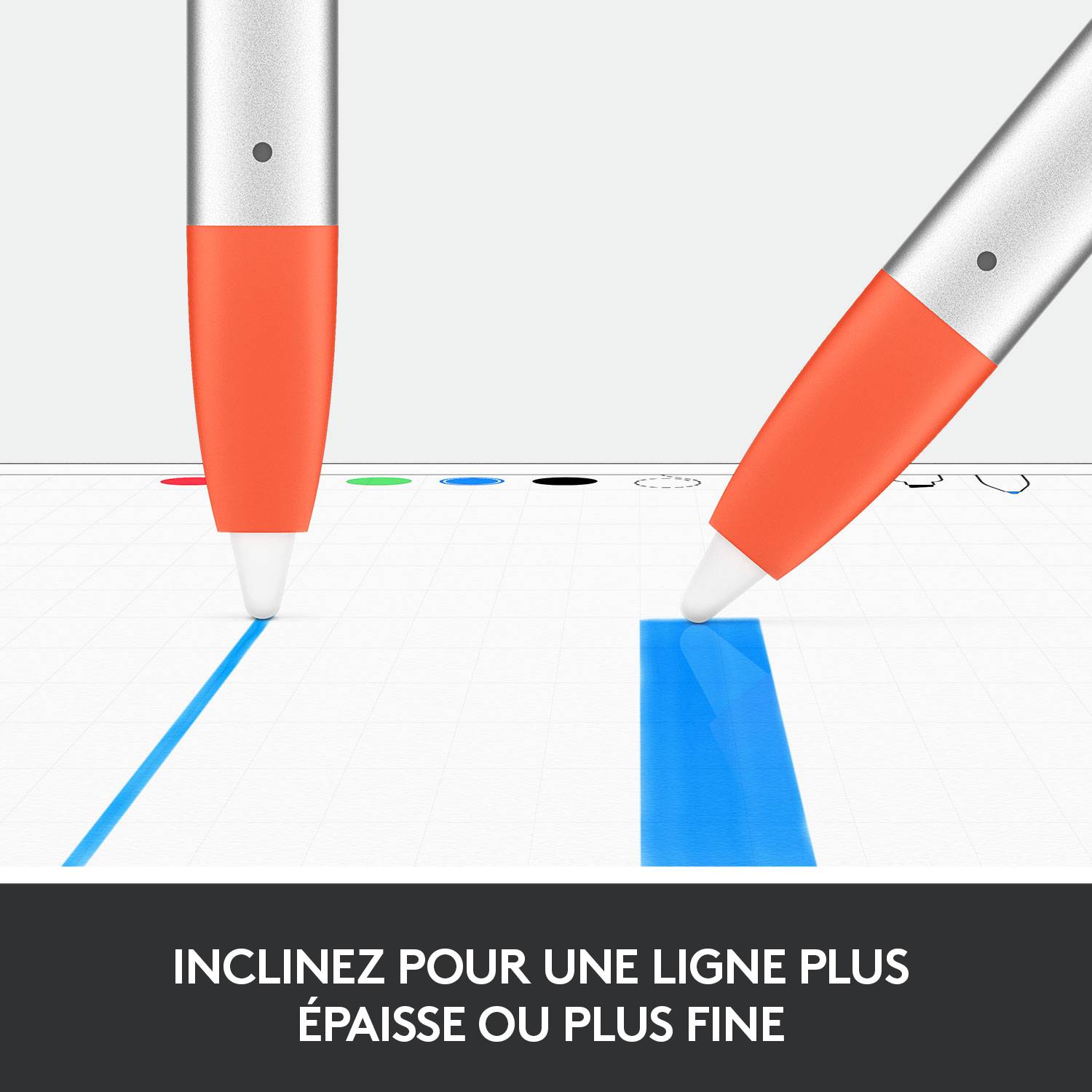 Rca Informatique - image du produit : LOGITECH CRAYON INTENSE SORBET EMEA