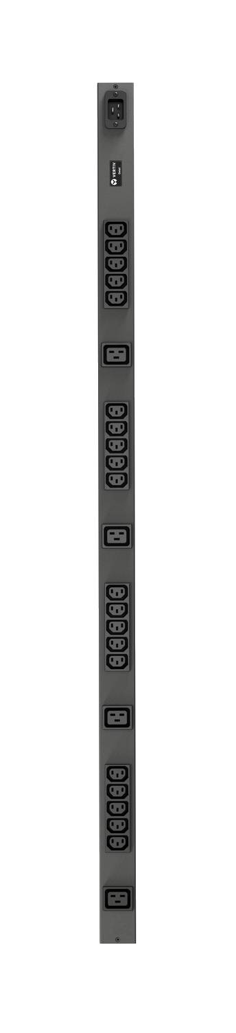 Rca Informatique - image du produit : GEIST RACK PDU BASIC 0U INPUT IEC 60320 C20 INLET 230V