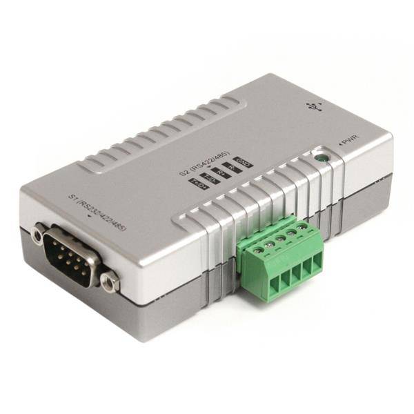 Rca Informatique - Image du produit : ADAPTATEUR USB A 2 PORTS VERS SERIE RS232/422/485