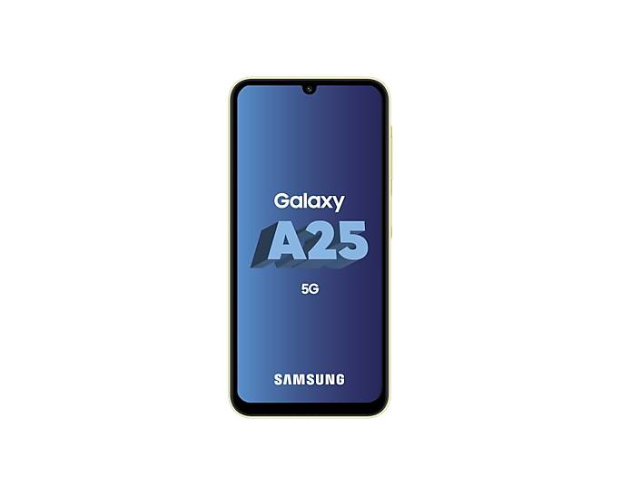 Rca Informatique - image du produit : SAMSUNG GALAXY A25 5G 256GB YELLOW 6.44IN ANDROID 14 USB TYP