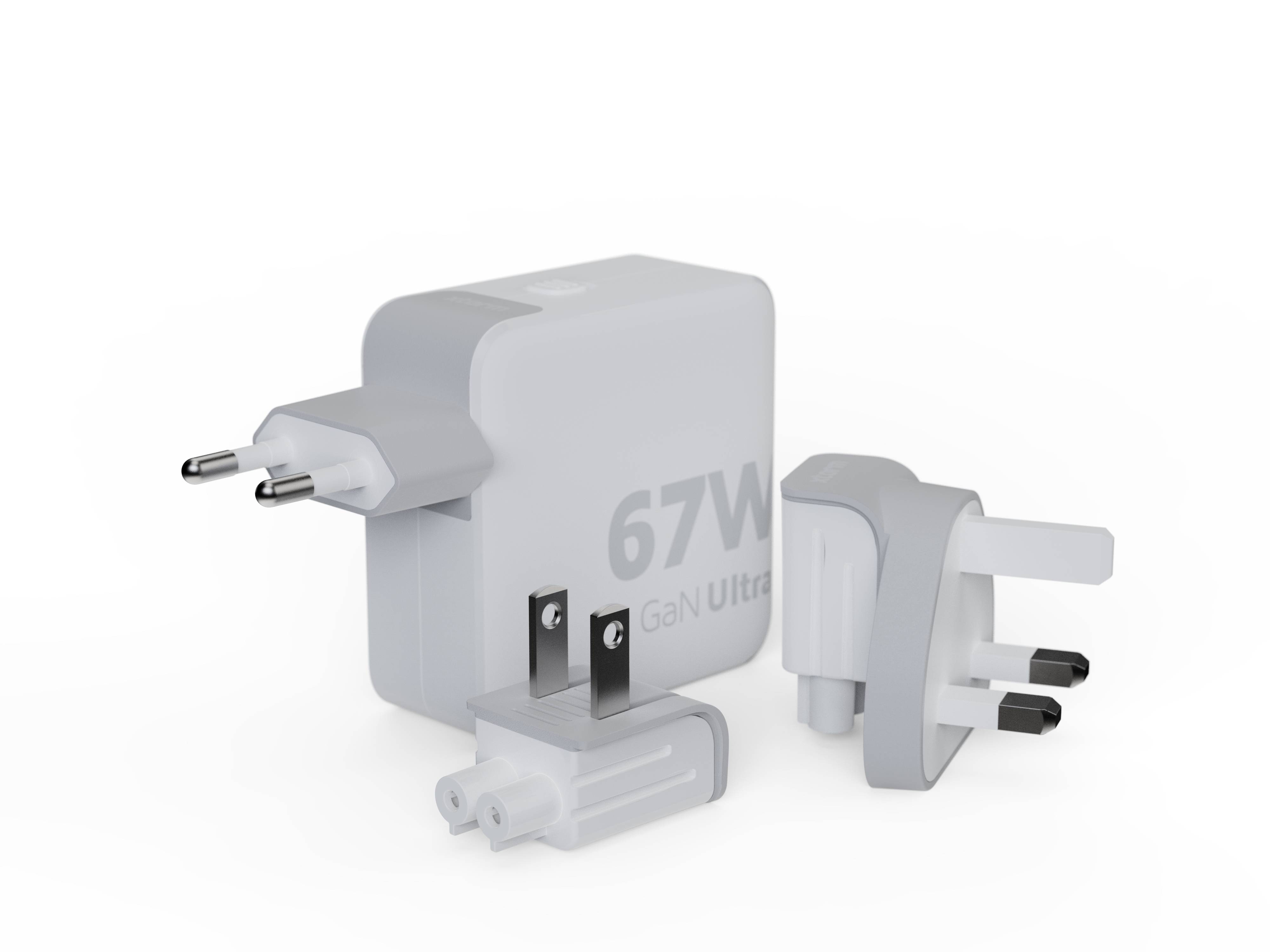 Rca Informatique - image du produit : GAN-ULTRA TRAVEL CHARGER 67W XTORM - WHITE