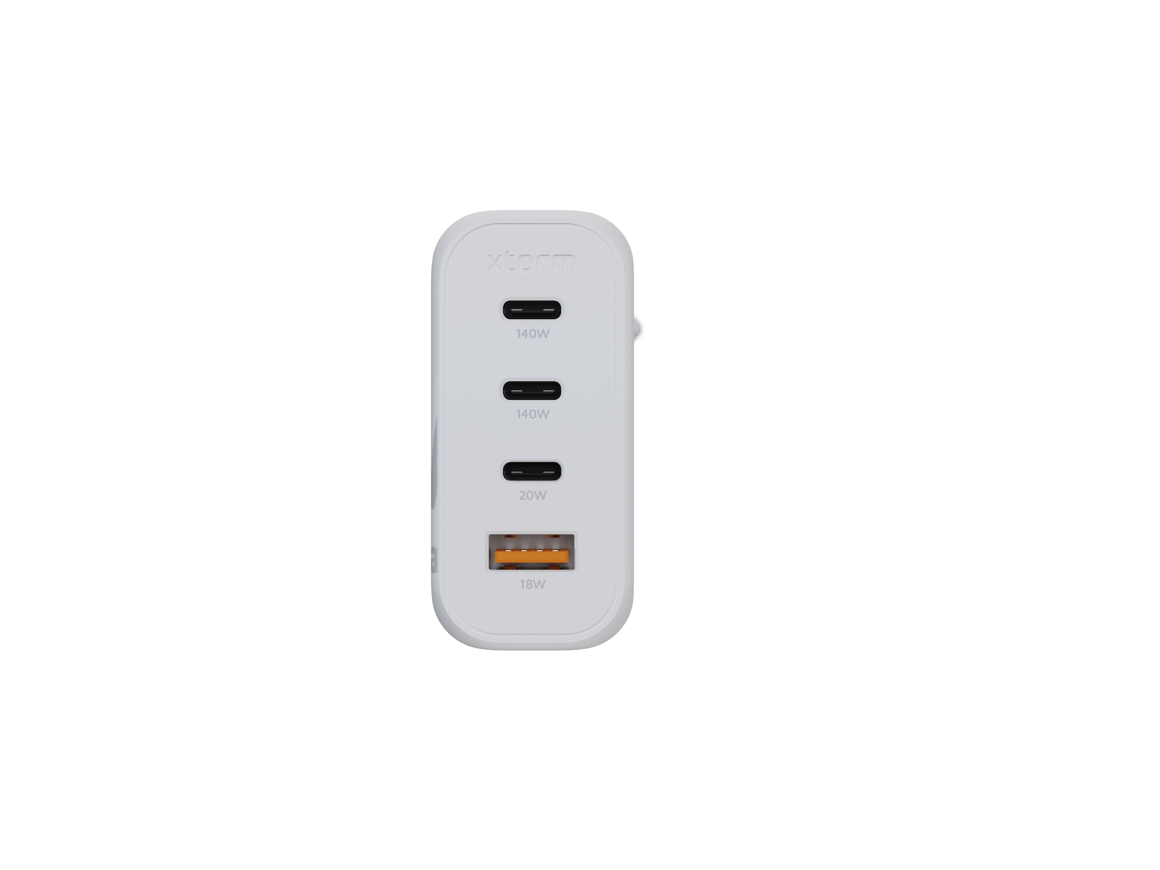 Rca Informatique - image du produit : WALL CHARGER GAN2 140W XTORM - WHITE