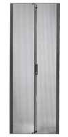 Rca Informatique - Image du produit : NETSHELTER SX 42U 600MM WIDE PERFORATED SPLIT DOORS BLACK