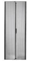 Rca Informatique - image du produit : NETSHELTER SX 48U 600MM WIDE PERFORATED SPLIT DOORS BLACK