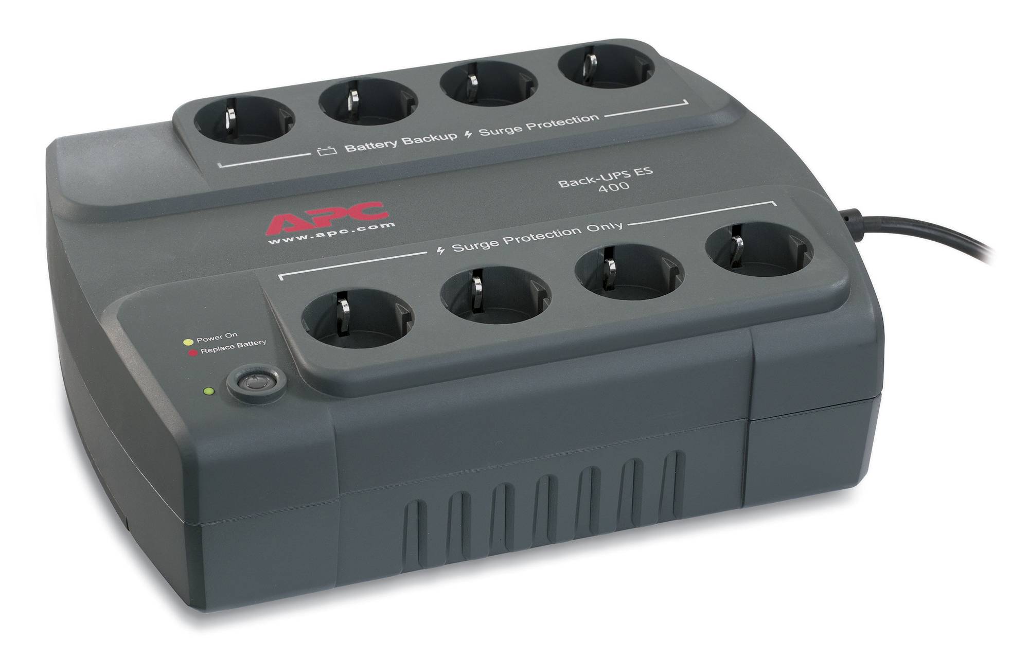 Rca Informatique - image du produit : BACK-UPS ES 400VA 230V GERMAN/DUTCH IN IN