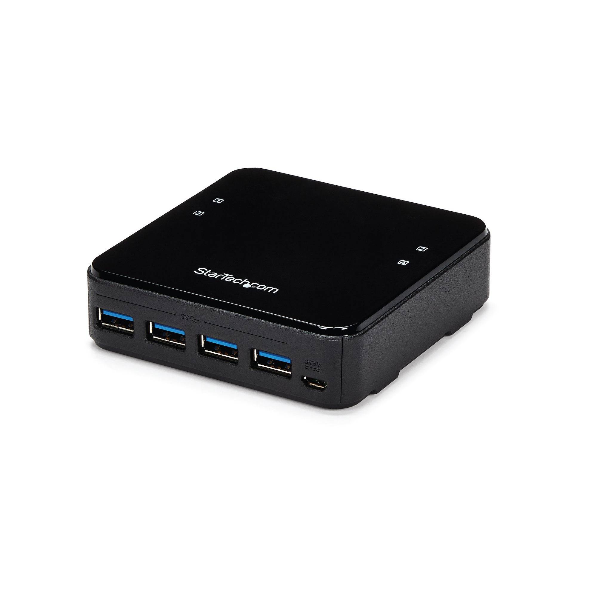 Rca Informatique - image du produit : 4X4 USB 3.0 PERIPHERAL SHARING SWITCH - FOR MAC / WINDOWS/LINUX